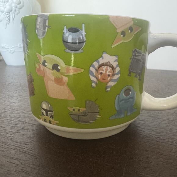 Star Wars Mandalorian Grogu Coffee Mug Tea Cup Baby Yoda R2D2 Lucas Film Sci Fi - Picture 6 of 16